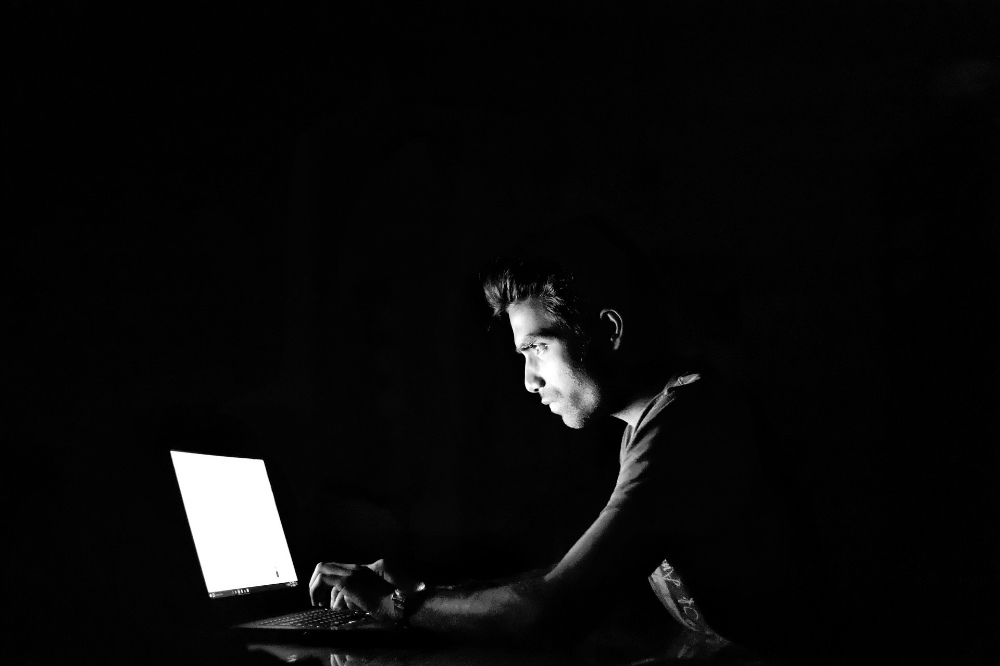 Guy On Laptop | Hacking